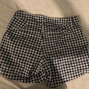 Old Navy blue and white Checkered Shorts